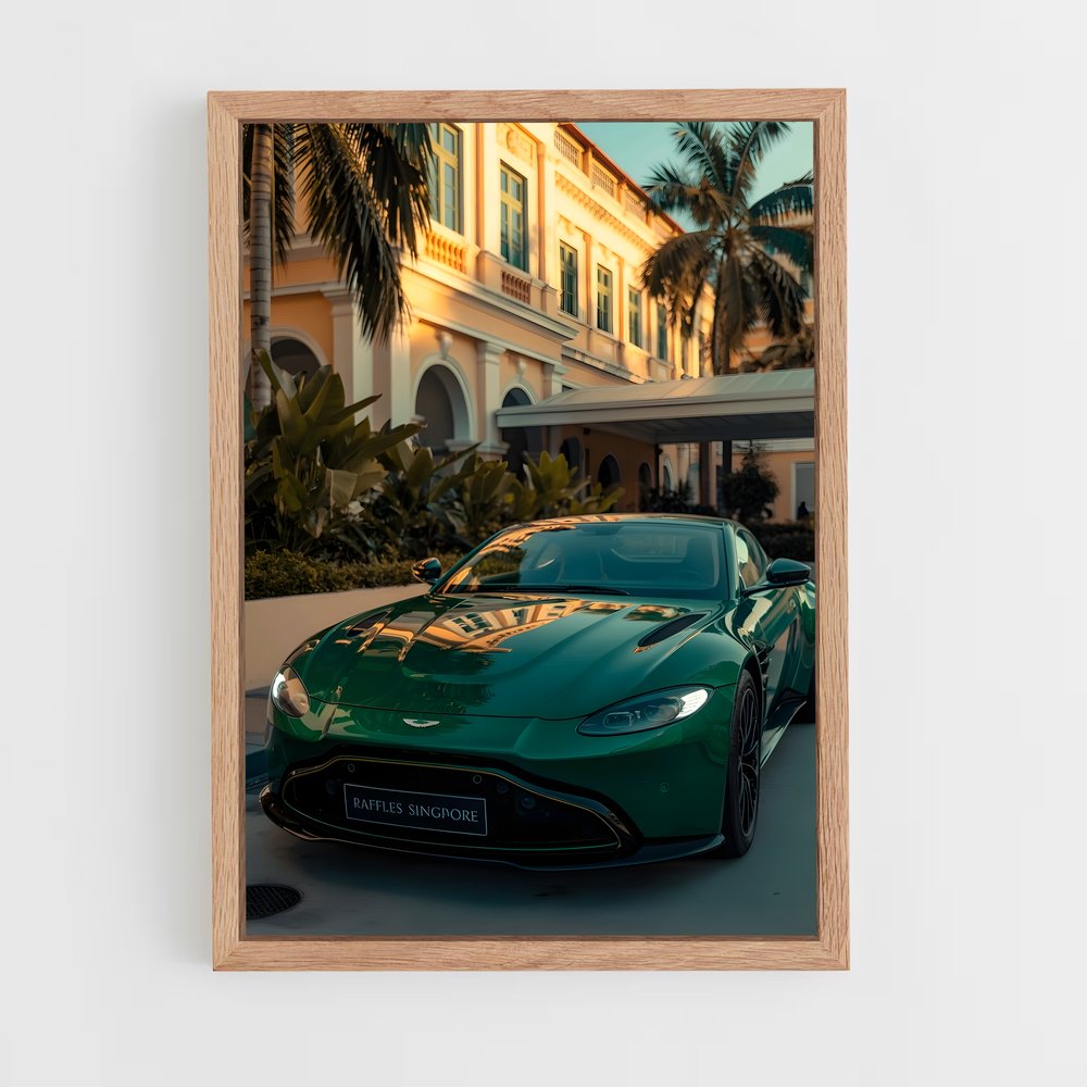 Poster Vantage Supercar – affiche Aston Martin (vue 4)